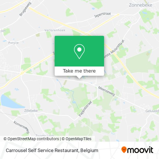 Carrousel Self Service Restaurant map