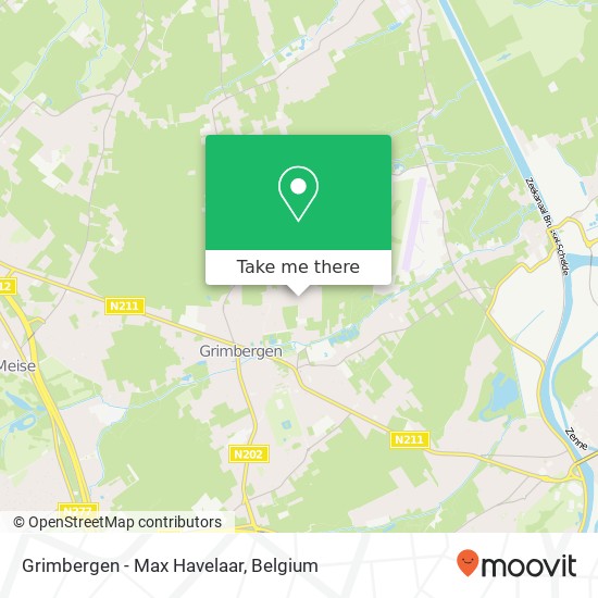 Grimbergen - Max Havelaar map