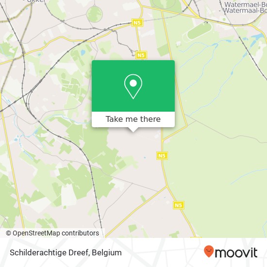 Schilderachtige Dreef map