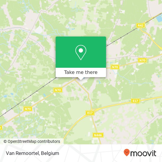 Van Remoortel map