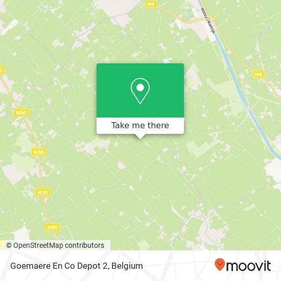 Goemaere En Co Depot 2 map