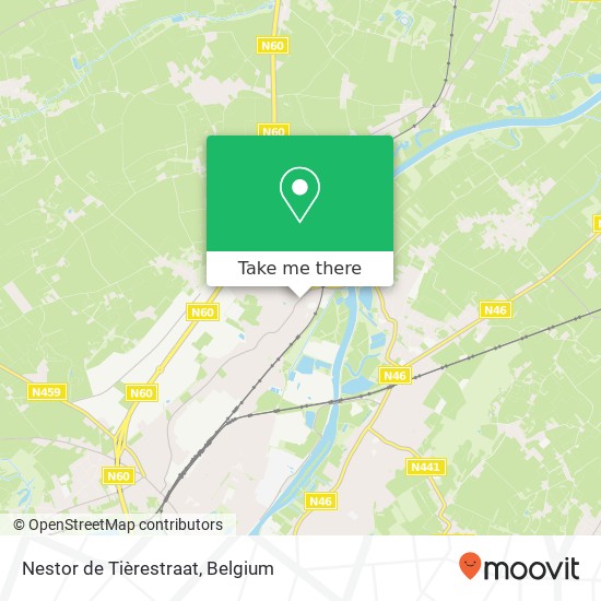 Nestor de Tièrestraat plan