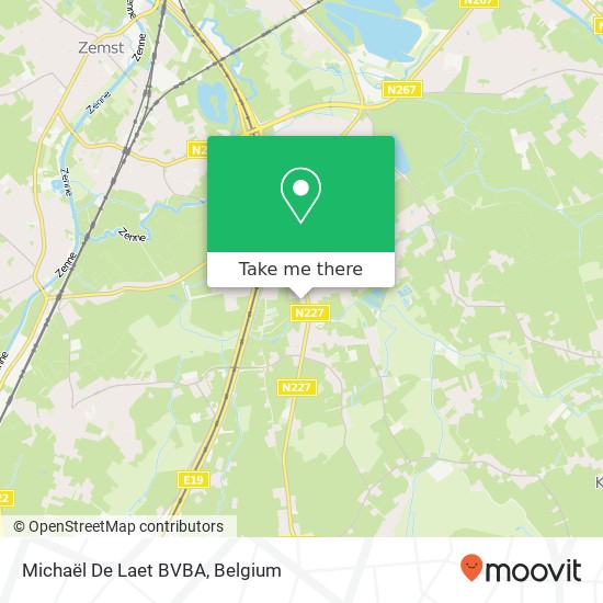 Michaël De Laet BVBA map