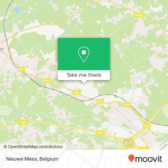 Nieuwe Mess map