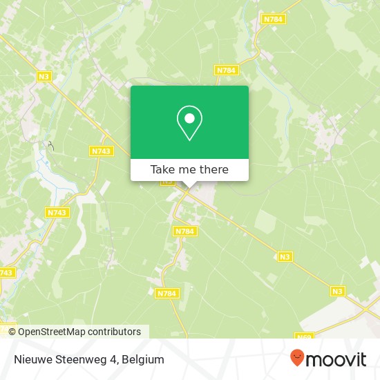 Nieuwe Steenweg 4 map