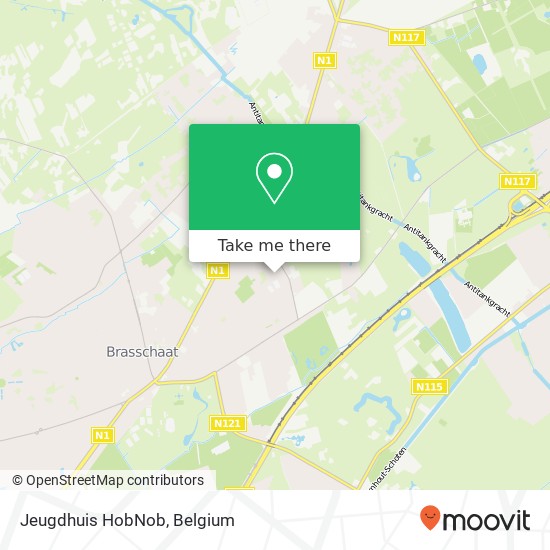 Jeugdhuis HobNob plan