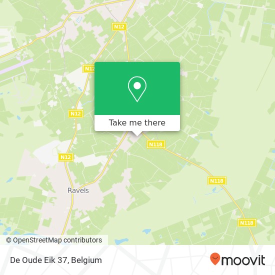 De Oude Eik 37 map