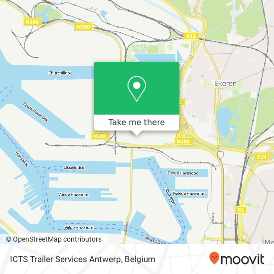 ICTS Trailer Services Antwerp plan