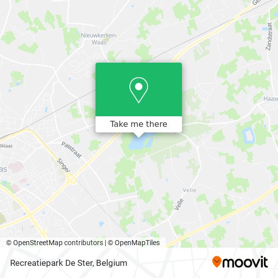 Recreatiepark De Ster map