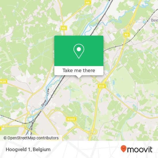 Hoogveld 1 map