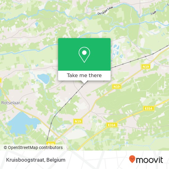 Kruisboogstraat map