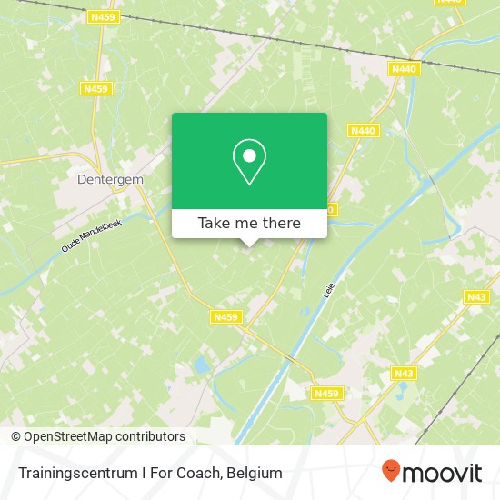 Trainingscentrum I For Coach map