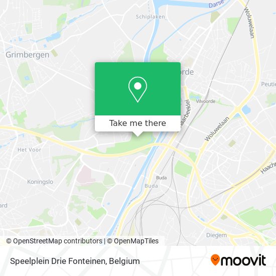 Speelplein Drie Fonteinen plan