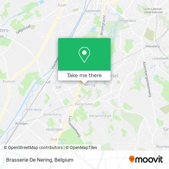 Brasserie De Nering map