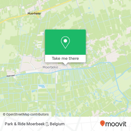 Park & Ride Moerbeek 🅿 map