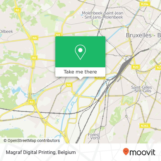 Magraf Digital Printing map