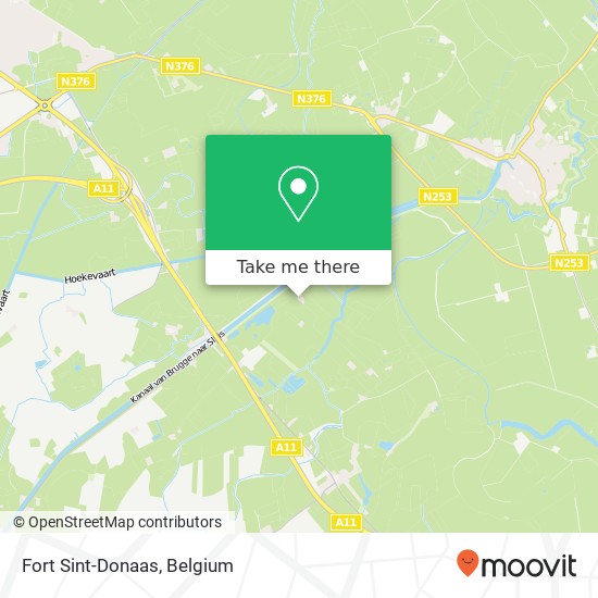 Fort Sint-Donaas plan