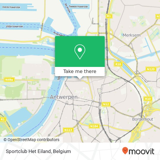 Sportclub Het Eiland map