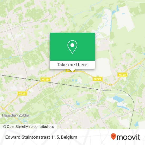 Edward Staintonstraat 115 map