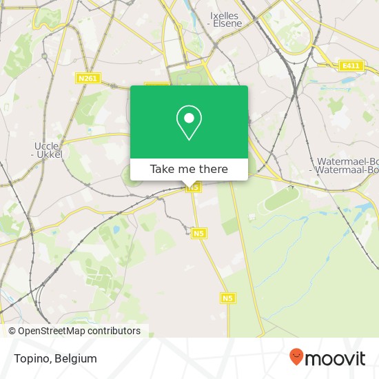 Topino map