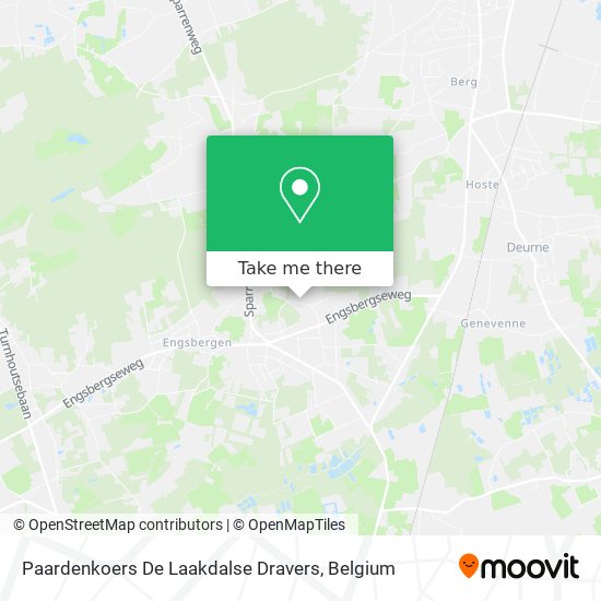 Paardenkoers De Laakdalse Dravers plan