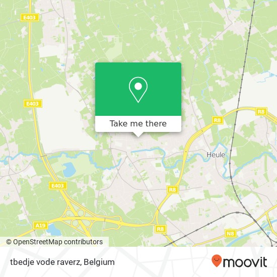 tbedje vode raverz map