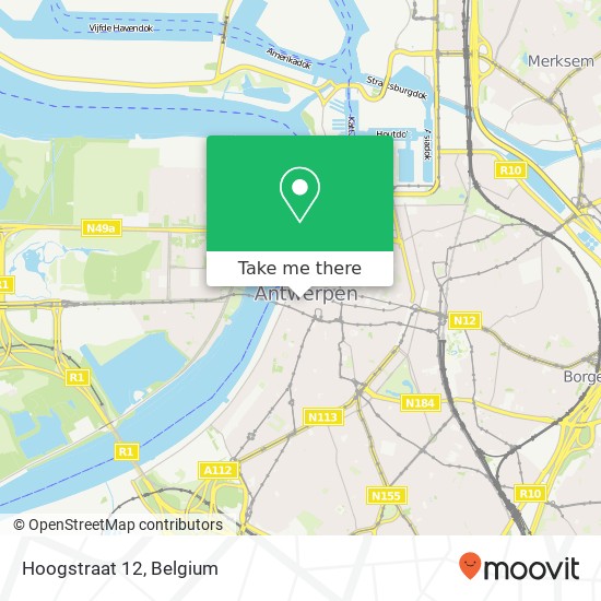 Hoogstraat 12 map