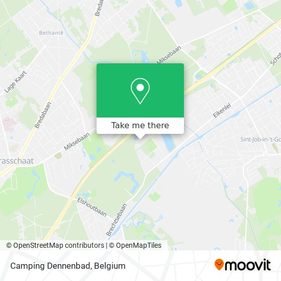 Camping Dennenbad map