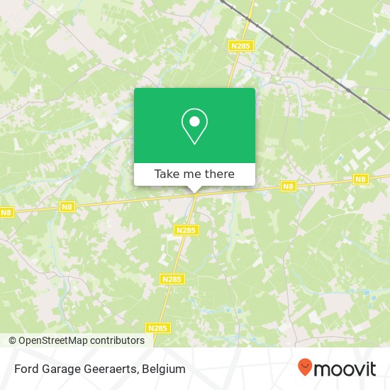 Ford Garage Geeraerts map