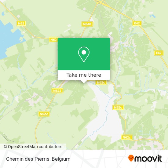 Chemin des Pierris map