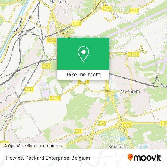 Hewlett Packard Enterprise map