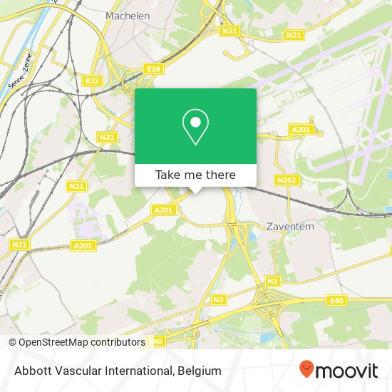 Abbott Vascular International map