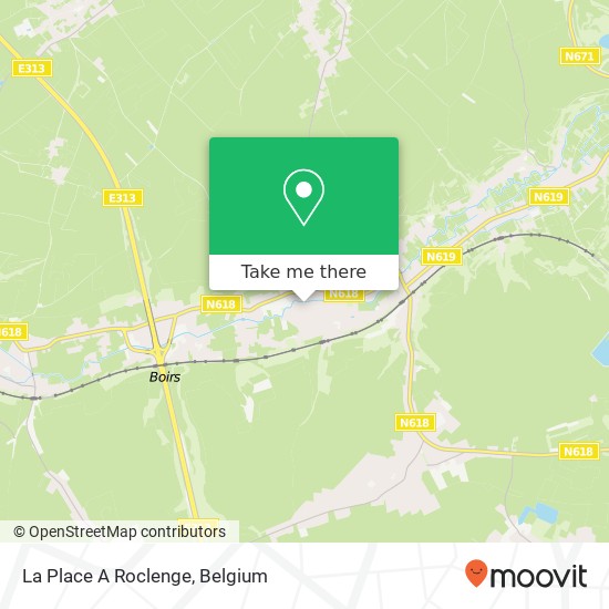 La Place A Roclenge map