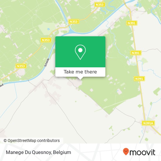 Manege Du Quesnoy map