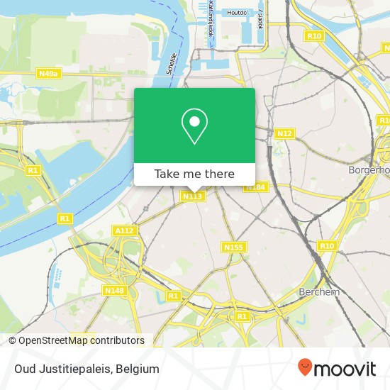 Oud Justitiepaleis map