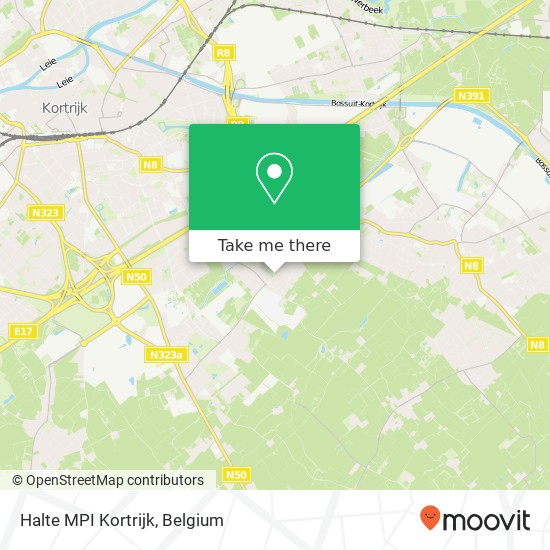 Halte MPI Kortrijk map