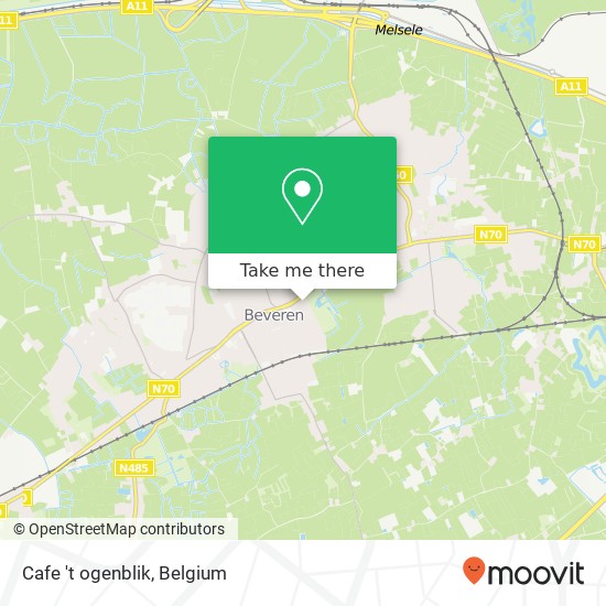 Cafe 't ogenblik map