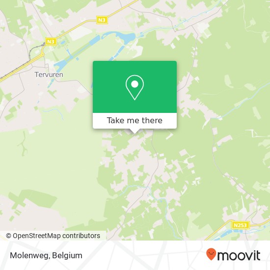 Molenweg map