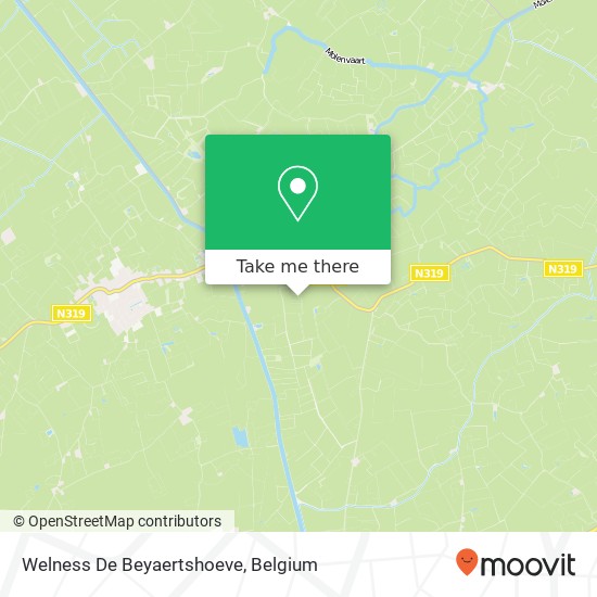 Welness De Beyaertshoeve map