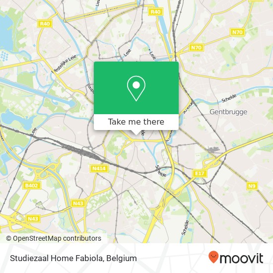 Studiezaal Home Fabiola map