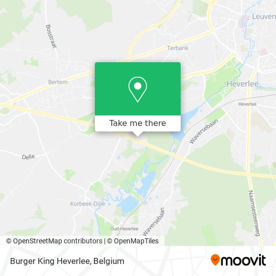 Burger King Heverlee plan