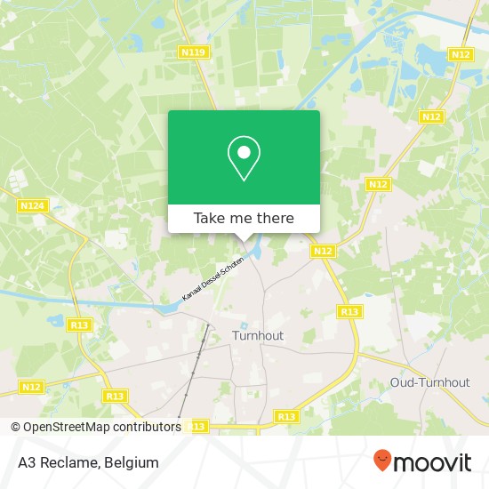 A3 Reclame map