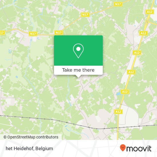 het Heidehof map