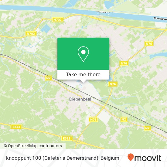 knooppunt 100 (Cafetaria Demerstrand) plan