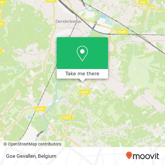 Goe Gevallen map