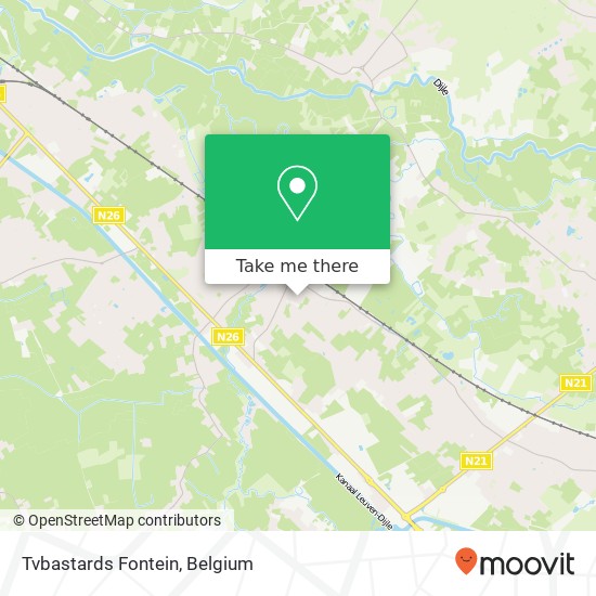 Tvbastards Fontein map