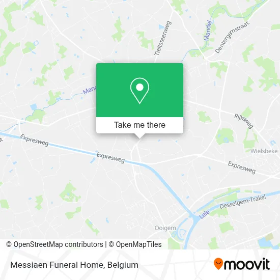 Messiaen Funeral Home map