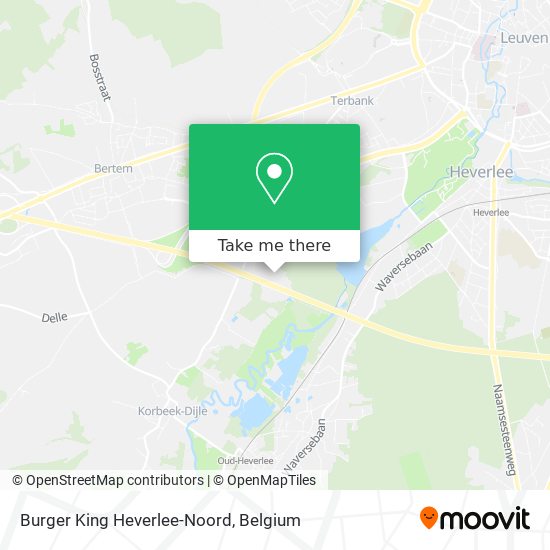 Burger King Heverlee-Noord plan