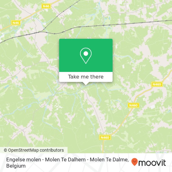 Engelse molen - Molen Te Dalhem - Molen Te Dalme map