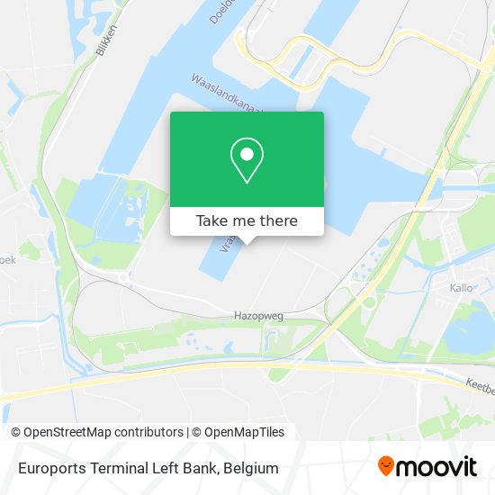 Euroports Terminal Left Bank map